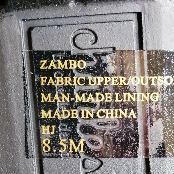 Charles by Charles David Womens Zambo Sport Sandal Black Wedge Heel‎ 8.5M NEW - Picture 8 of 10